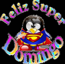 Superhero Penguin Feliz Domingo Fun Art GIF