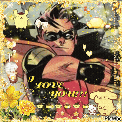 Superhero Saying I Love You GIF