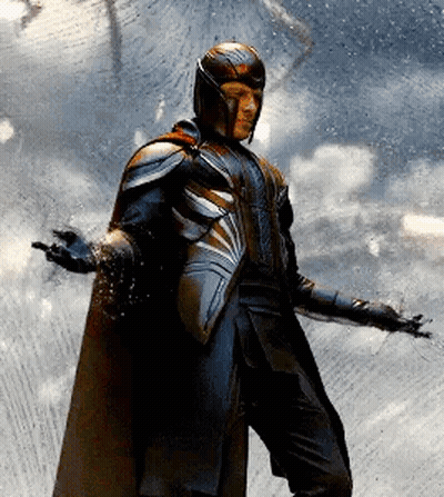 Superhero Standing Arms Outstretched GIF