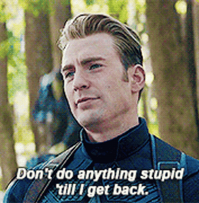 Superhero Talking to Another Man