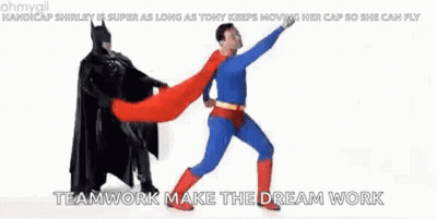 Superman And Batman GIF