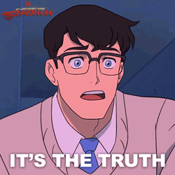 Superman Anime Its The Truth GIF