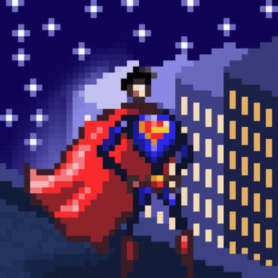 Superman Benu Early Mornings GIF