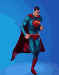 Superman Dancing Animation
