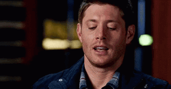 Supernatural Star Jensen Ackles Oof Reaction