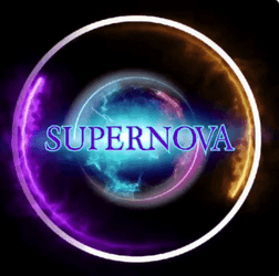 Supernova Black Hole Artwork GIF