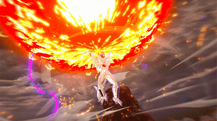 Supernova Burst Dragon Ball Z GIF