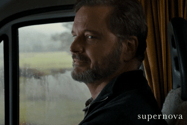 Supernova Colin Firth Driving GIF