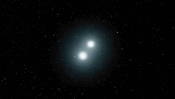Supernova Outburst Astronomy Illustration GIF