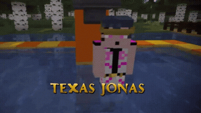 Supervivientes Minecraft Texas Jonas GIF