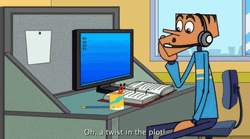 Suppandi Call Centre Job GIF