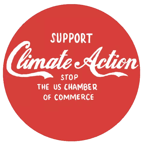 Support Climate Action Sign Sticker