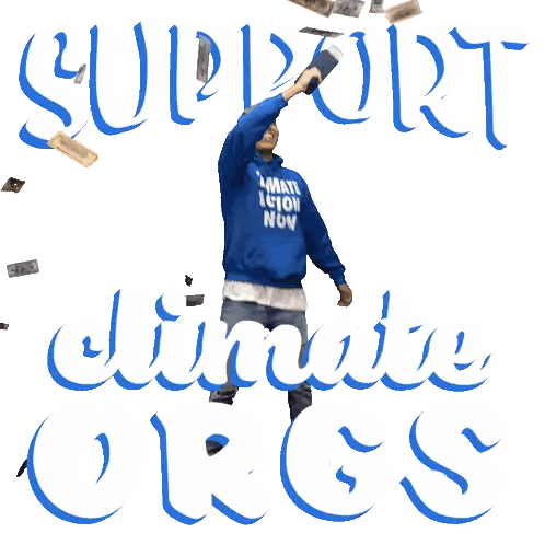 Support Climate Orgs Power Plant Sticker