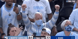 Supportive Roy Williams Highlights GIF