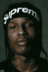 Supreme Asap Rocky Smile GIF