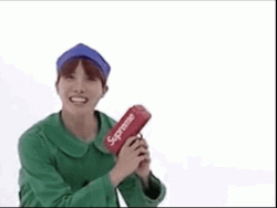 Supreme High Roller J Hope K Pop GIF