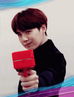 Supreme High Roller Suga BTS GIF
