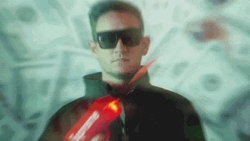 Supreme Steve Arhancet Money Gun GIF