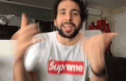 Supreme Tee Murilo Couto Two Thumbs Up GIF