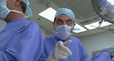 Surgeon Wearing Mask And Gloves GIF