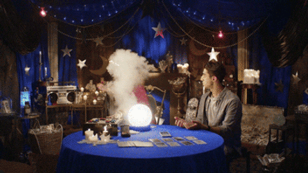 Surprise Crystal Balll Disappearing GIF