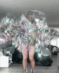 Surprise Dance Glitter Costume