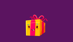 Surprise Dog Gift Happy Birthday GIF
