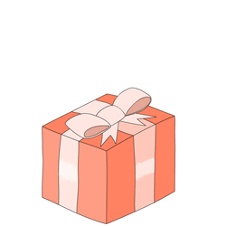 Surprise Gift Confetti Animation GIF