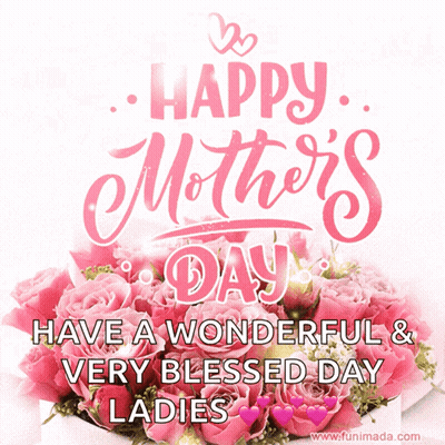 Surprise Happy Mother's Day Card With Deer And Bears GIF