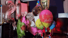 Surprise Helium Birthday Balloons Celebrate