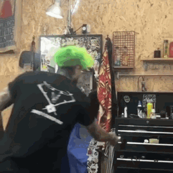 Surprise Okay Haircut GIF