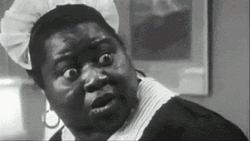 Surprise Shocked Reaction Maid Etta McDaniel GIF