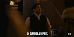 Surprise Surprise Harvey Guillén American Actor GIF