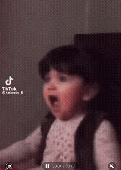 Surprised Baby GIF