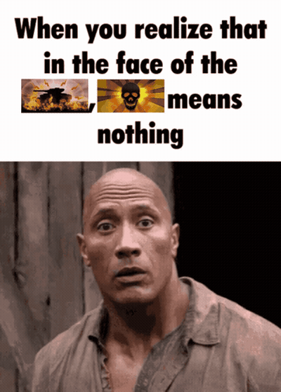 Surprised Bald Man With Words GIF