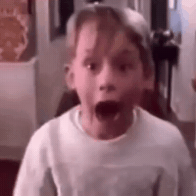 Surprised Boy Wearing Hat And White Shirt GIF