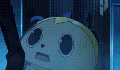 Surprised Cartoon At Door GIF