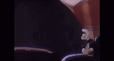 Surprised Cartoon Character In Car GIF