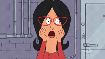 Surprised Cartoon Character On Global GIF