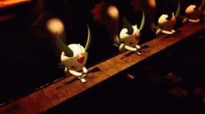 Surprised Cartoon Character With Glasses And Backpack GIF