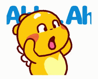 Surprised Cartoon Character With Wings GIF