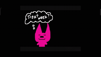 Surprised Cartoon Hoops Saying Treat Week Yum GIF