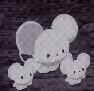Surprised Cartoon Mouse GIF
