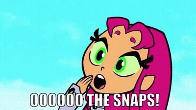 Surprised Cartoon Saying 000000 The Snaps GIF