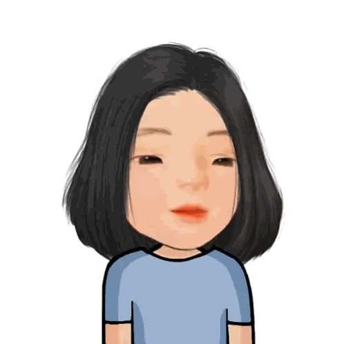 Surprised Cartoon Woman Sticker