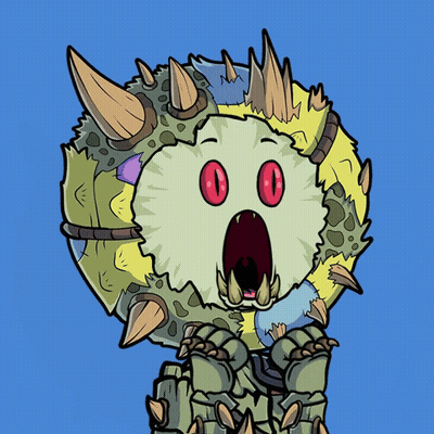Surprised Dinosaur GIF