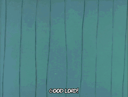 Surprised Doctor Curtain Opening GIF