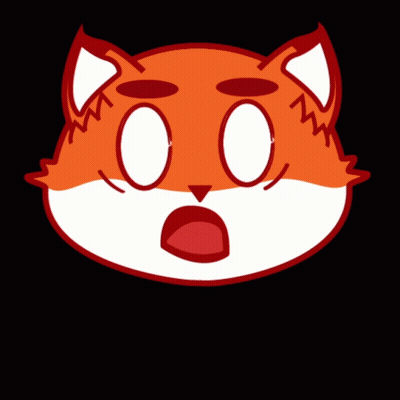 Surprised Fox GIF