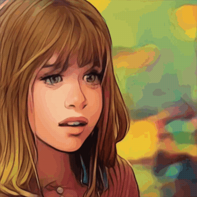 Surprised Girl GIF