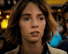 Surprised Girl Running Away GIF